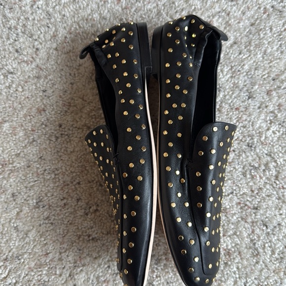 🆕TAMARA MELLON Stow Stud 10 Nappa Loafer Ballet Flat - Picture 11 of 16